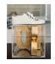 White and beige Woman sneakers SERGIO