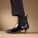 Chelsea boots pointue cuir noir TOKYO