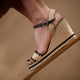 Espadrilles compensées raphia creme TENERIFE