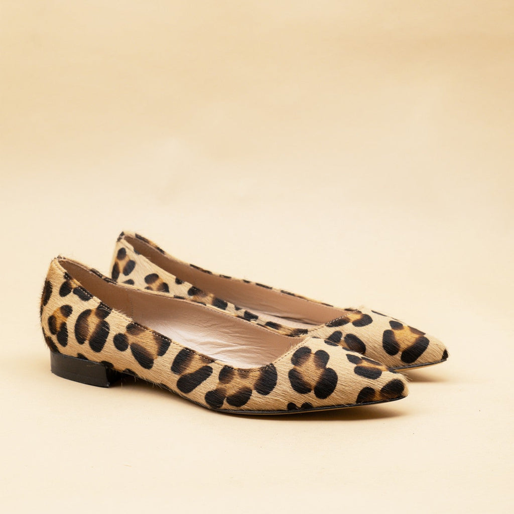 Ballerine pointue leopard GENOVA