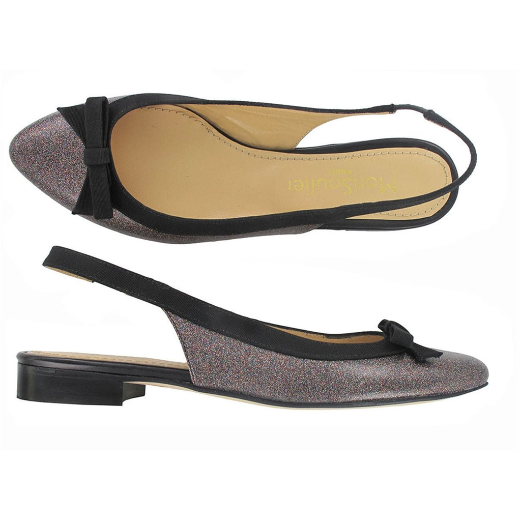 Ballerine cuir paillette mon soulier 