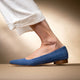 Ballerine pointue jeans GENOVA
