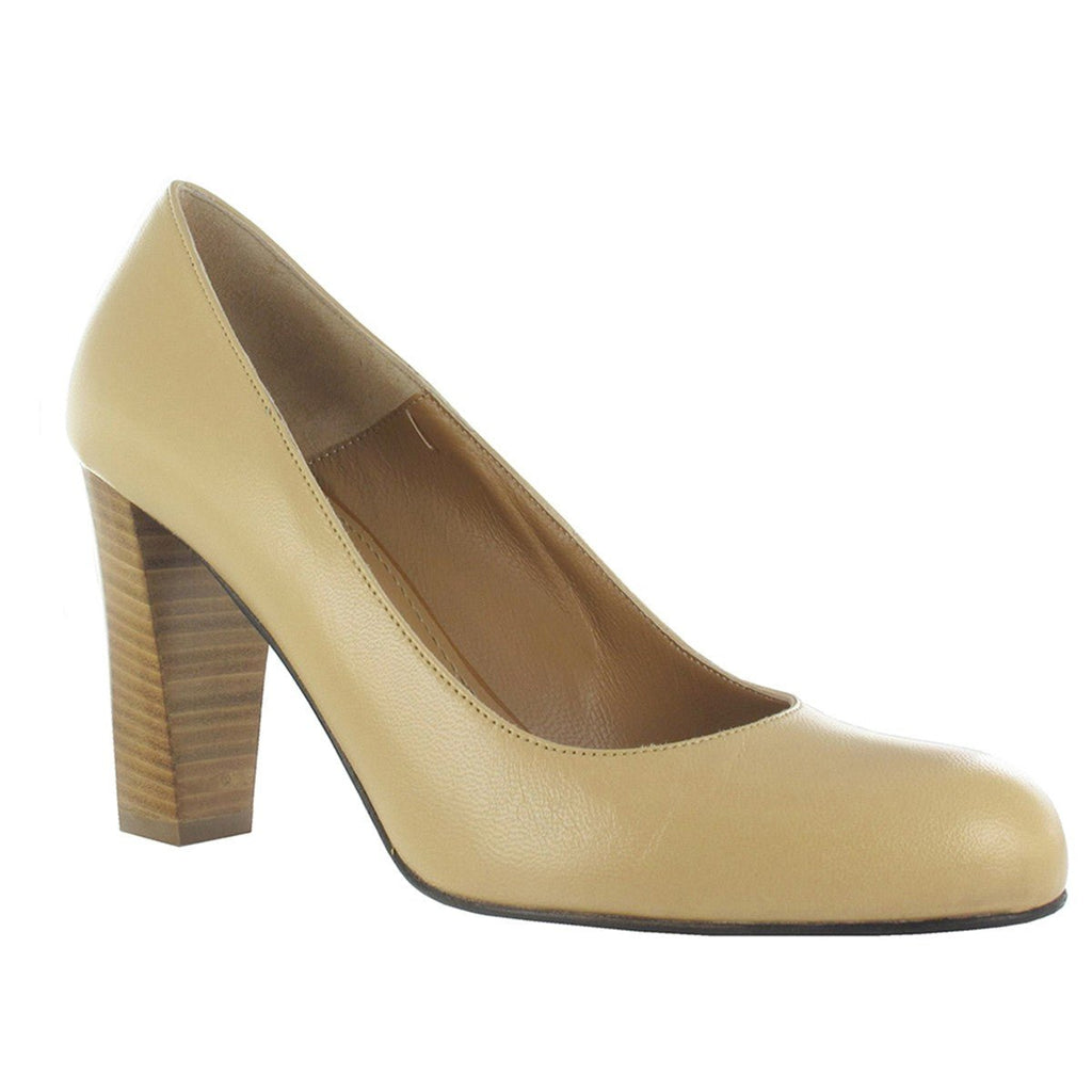 Escarpin femme cuir beige Italie