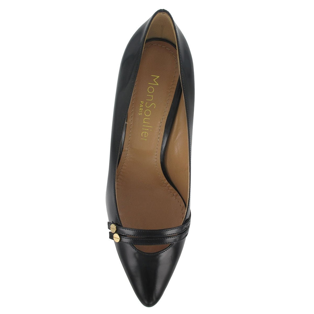 Escarpin noir classique bureau 