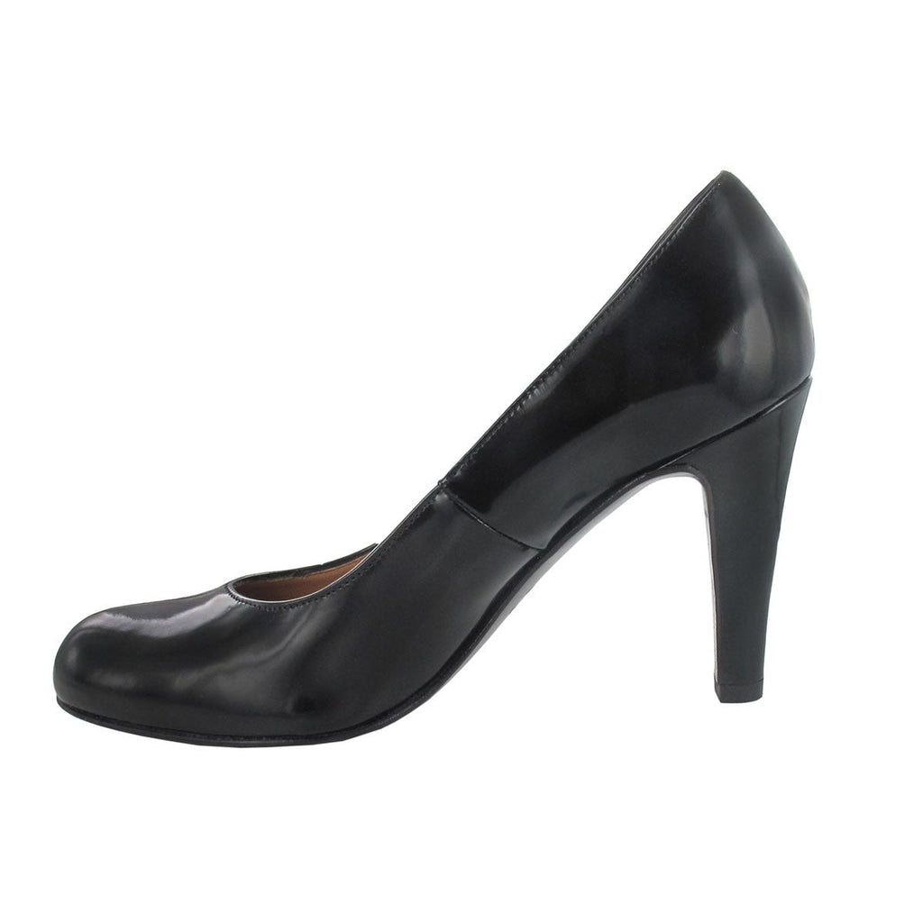 Escarpin noir talon 8cm fabrication Italie