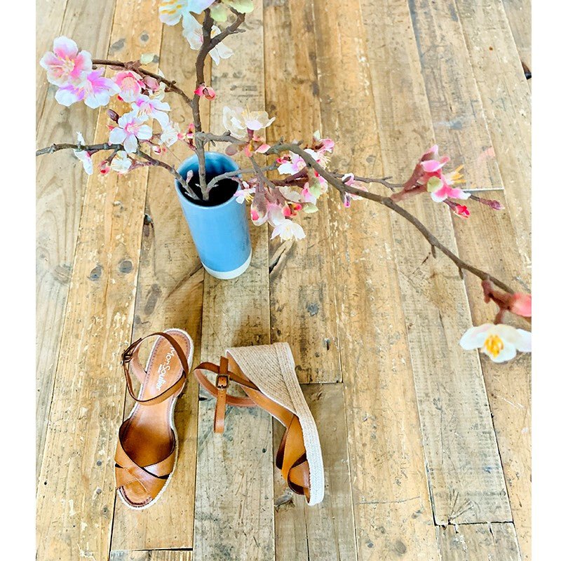 Espadrilles-compensées-cuir-camel