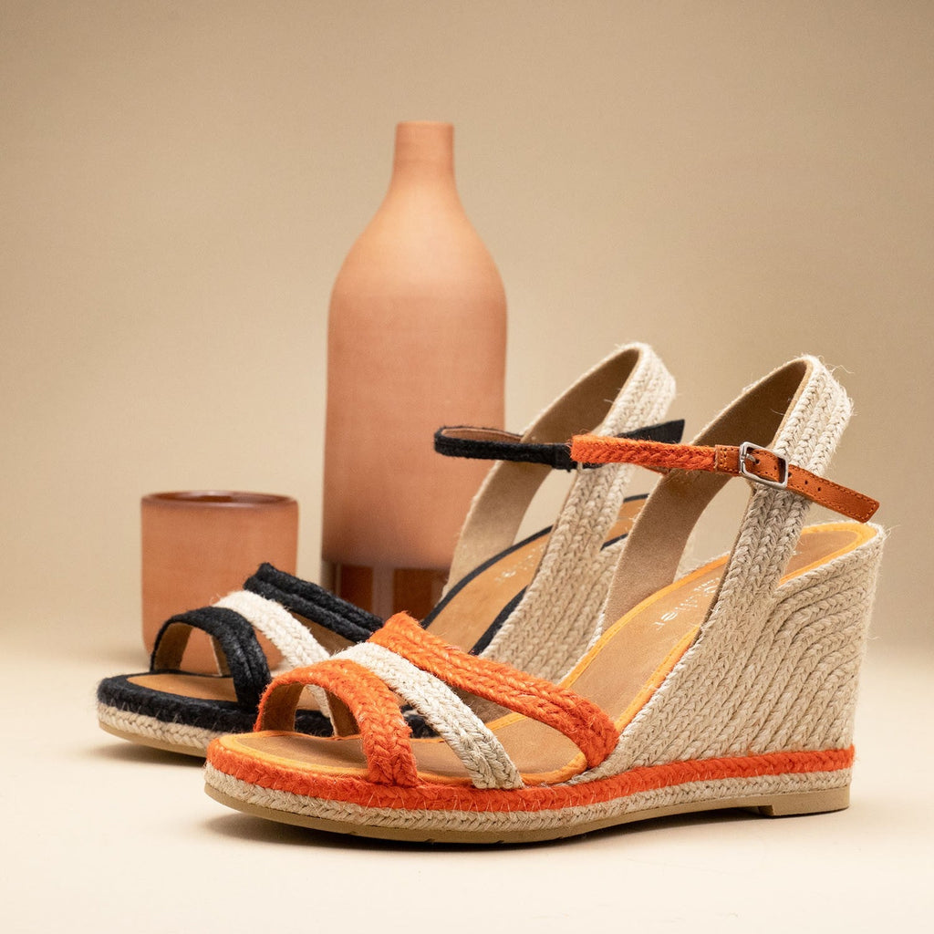 Espadrilles orange CORDOBA