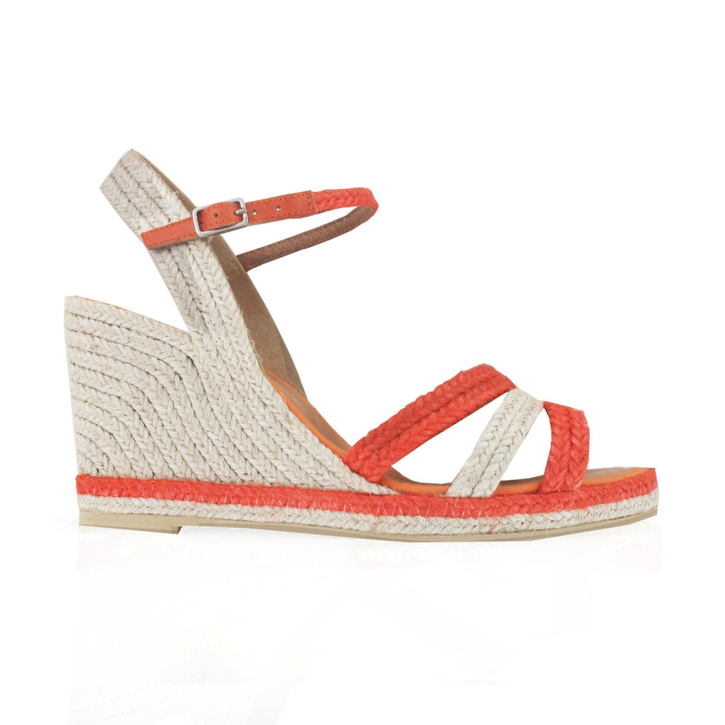 Espadrilles orange CORDOBA