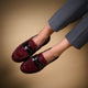 Mocassin pony bordeaux MASSIMO