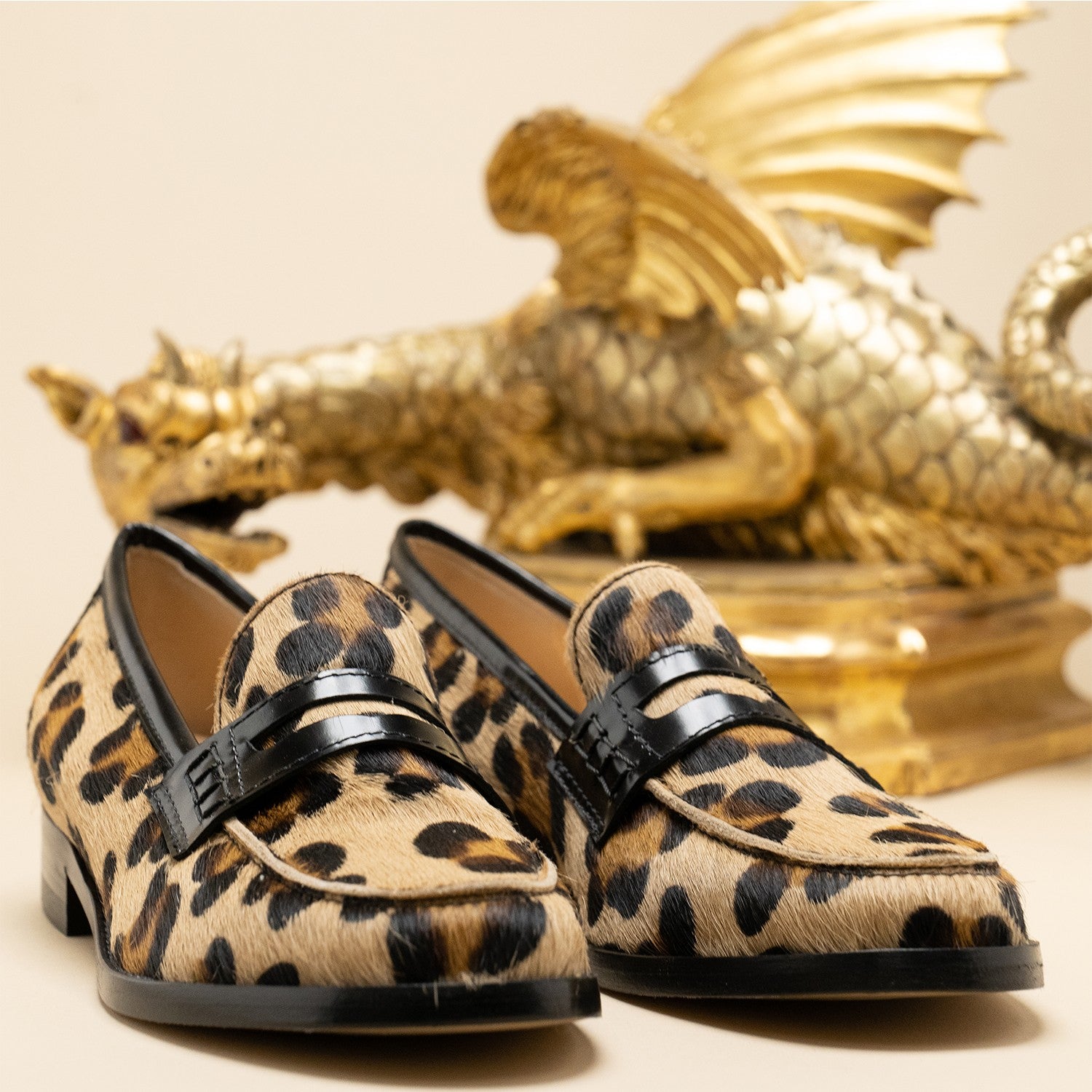 Mocassin pony leopard MASSIMO