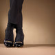 Black patent heel loafers VERA