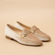 Slippers velours beige LOUISA